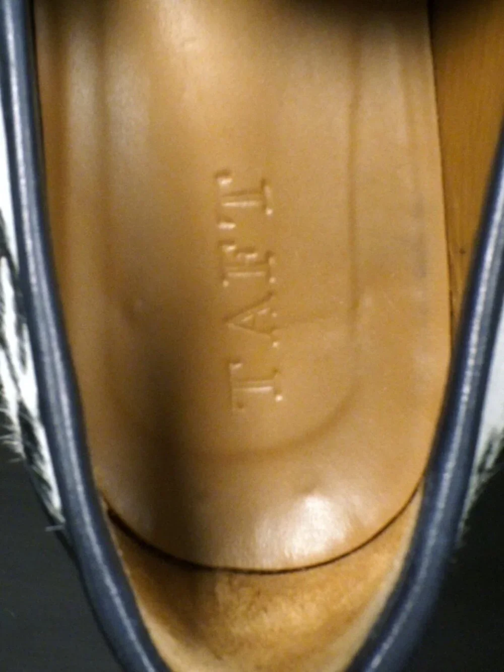 Taft Fitz loafer Cow Skin Flower loafers. Size 43.5/10.5 US Men’s Taft Loafer - Picture 4 of 7
